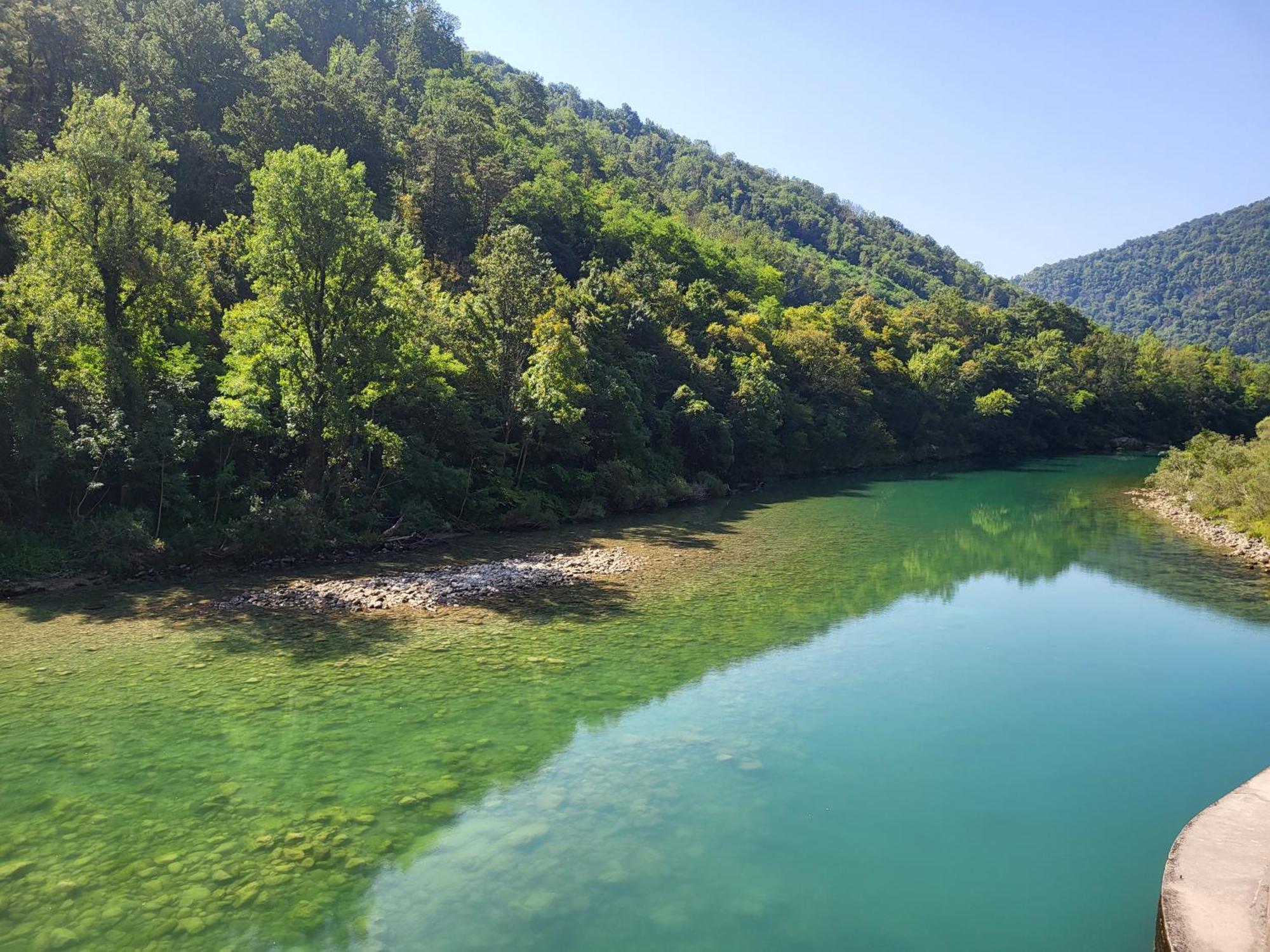 ホテル Koca Sredi Gozda Kanal エクステリア 写真