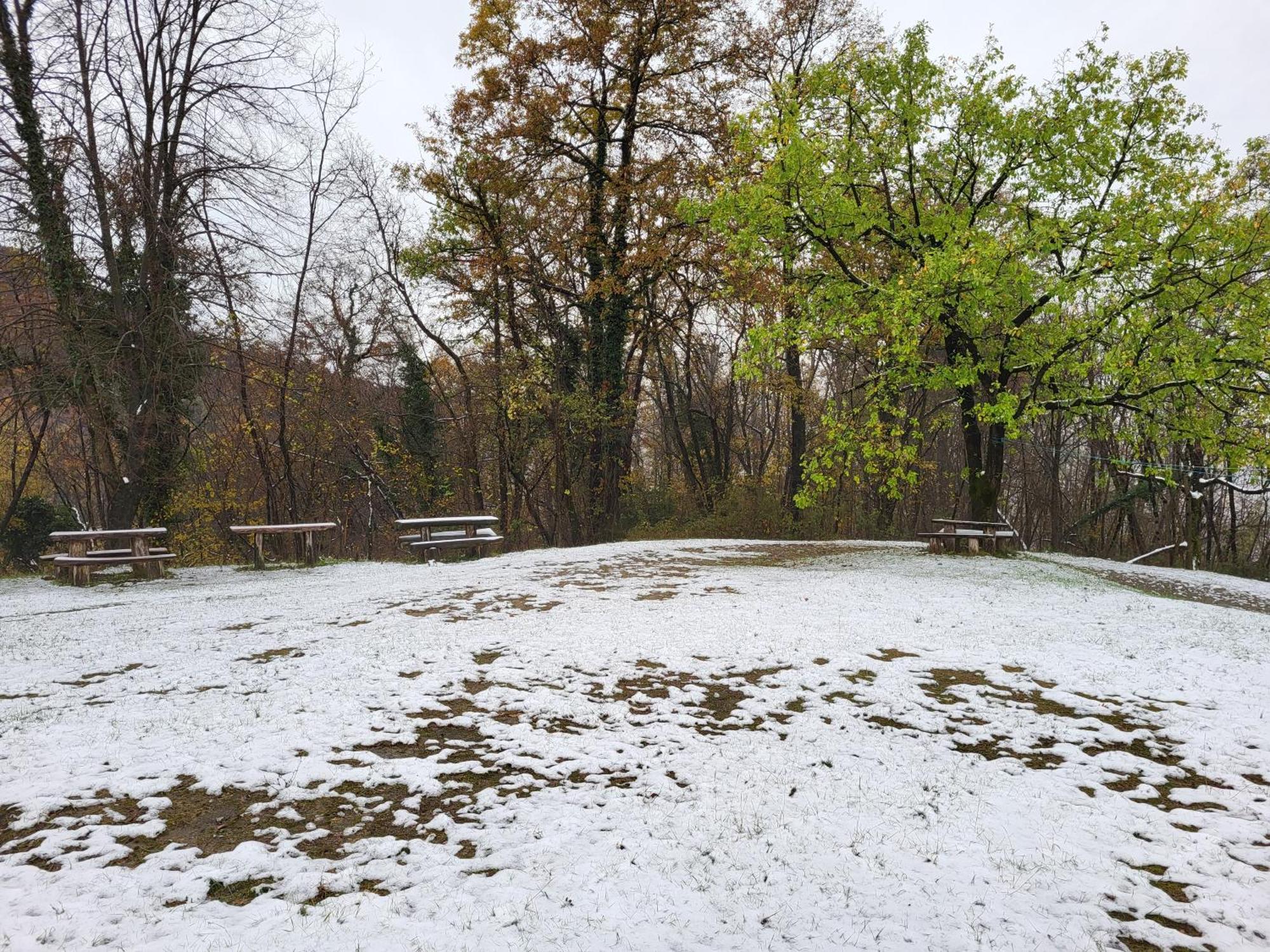 ホテル Koca Sredi Gozda Kanal エクステリア 写真